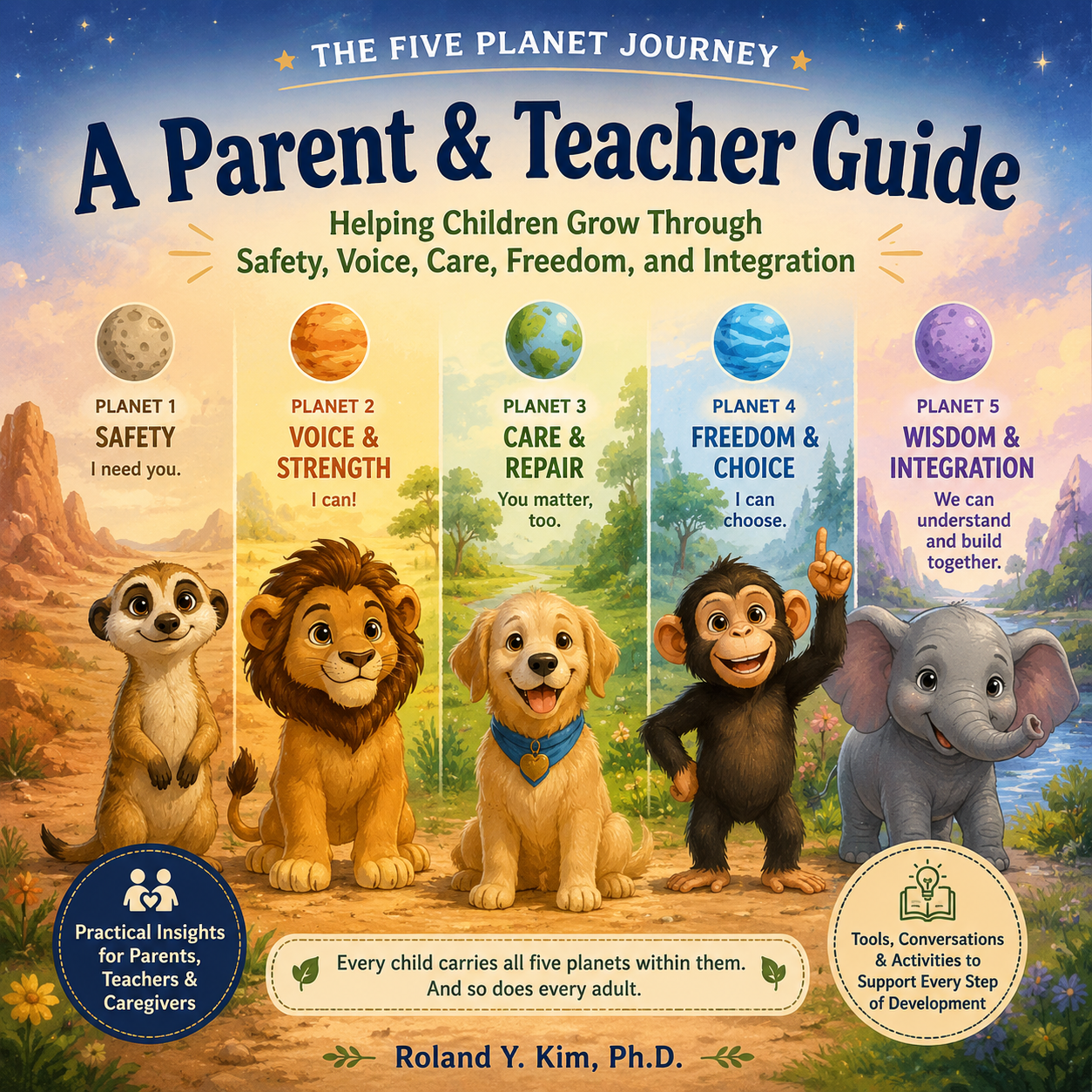The Five Planet Journey — Parent & Teacher Guide book cover