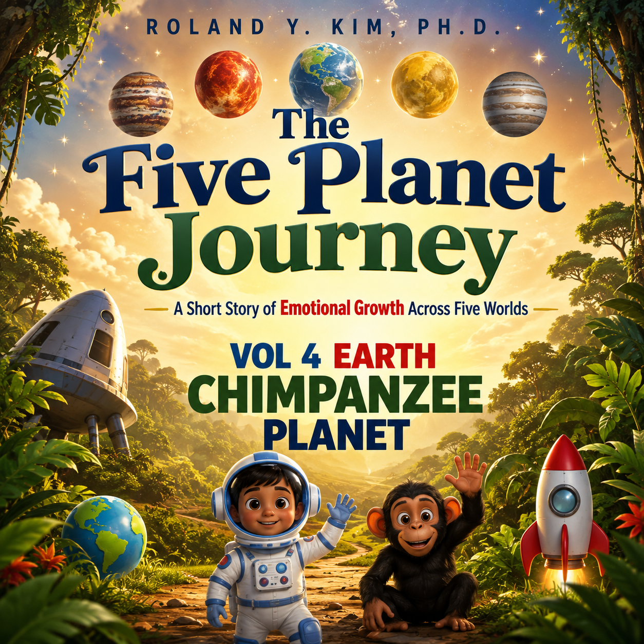 Five Planet Journey — Vol. 4: Chimpanzee Planet book cover